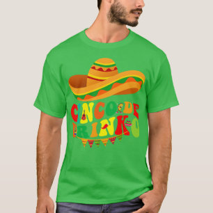 Camiseta Cinco De Drinko Mayo - Bebendo do Partido Mexicano