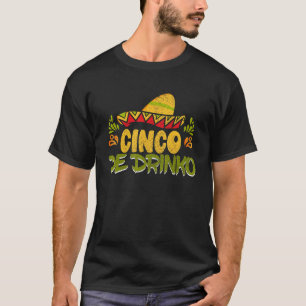 Camiseta Cinco De Drinko Taco Partido Cinco De Mayo Fiesta
