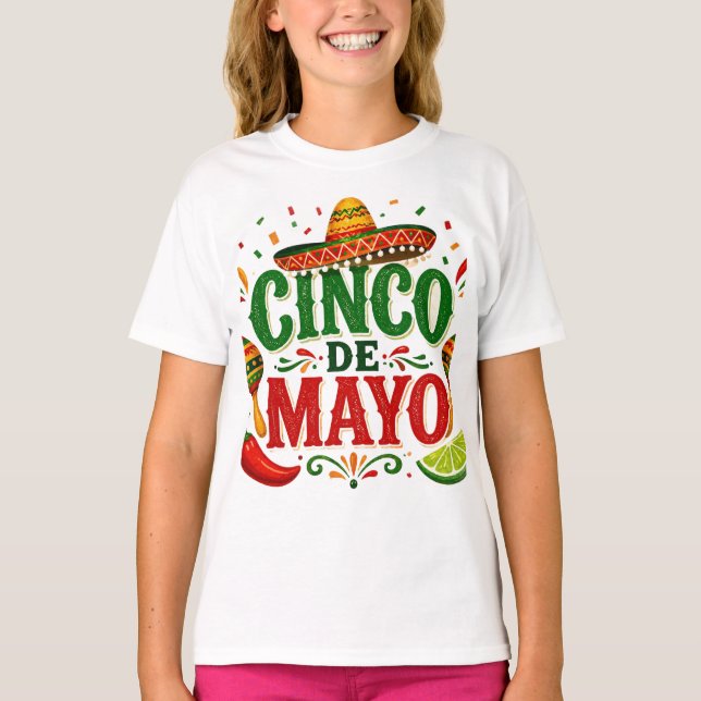 Camiseta cinco de maio (Frente)