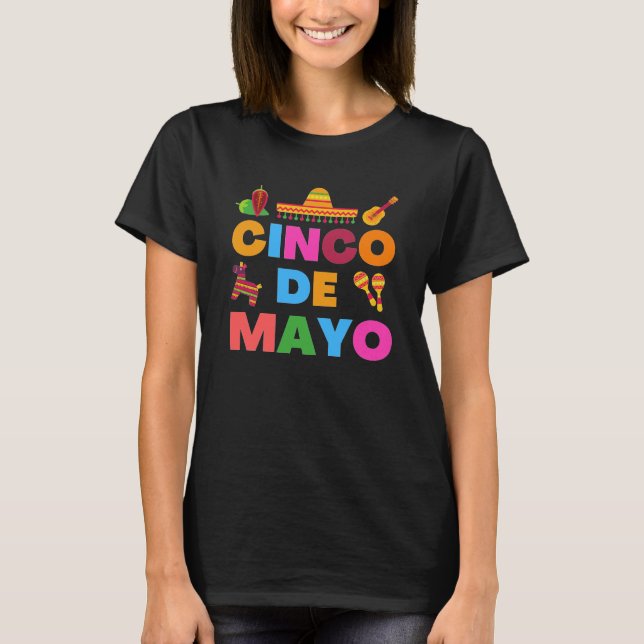 Camiseta Cinco De Mayo (Frente)