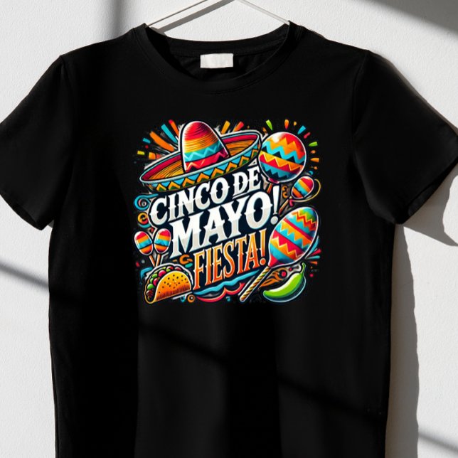 Camiseta "Cinco de Mayo" (Criador carregado)