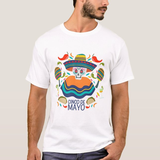 Camiseta Cinco De Mayo (Frente)