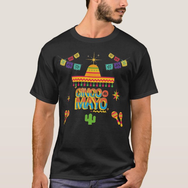 Camiseta Cinco De Mayo (Frente)