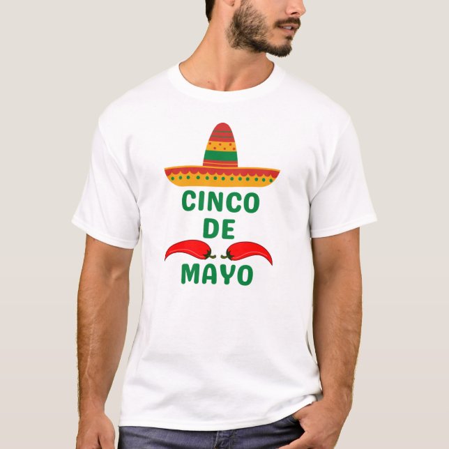 Camiseta Cinco De Mayo (Frente)