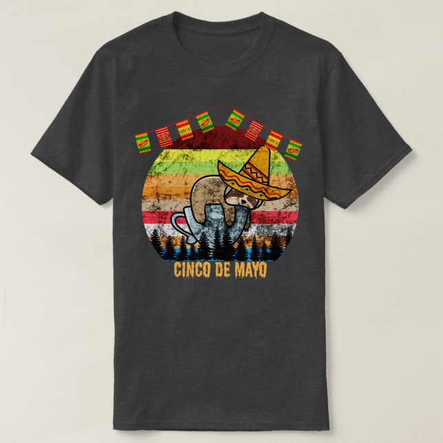 Camiseta Cinco de Mayo (24) (Frente do Design)