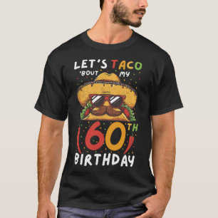 Camiseta Cinco de Mayo 60º aniversário Taco idade 60 Bi mex