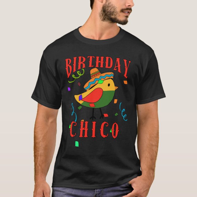 Camiseta Cinco de Mayo Birthday Chico (Frente)