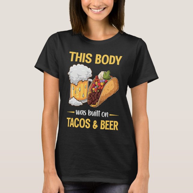 Camiseta Cinco De Mayo Buritos  Mexico Tacos and Avocado  2 (Frente)