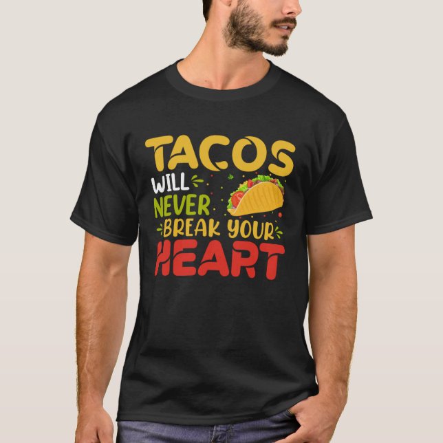 Camiseta Cinco De Mayo Burritos  Mexico Tacos and Avocado   (Frente)