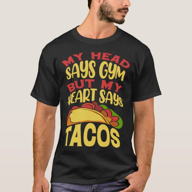 Camiseta Cinco De Mayo Burritos Mexico Tacos and Avocado (Frente)