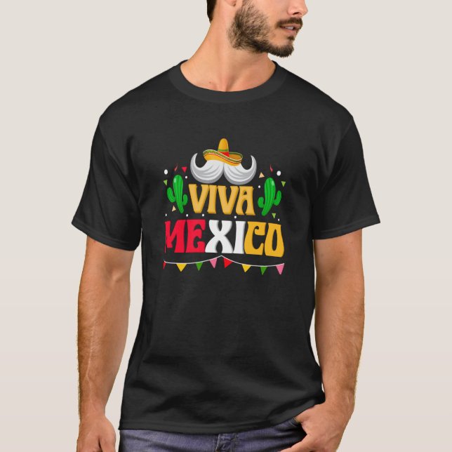 Camiseta Cinco De Mayo Burritos Mexico Tacos and Avocado  1 (Frente)