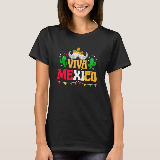 Camiseta Cinco De Mayo Burritos Mexico Tacos and Avocado  1 (Frente)