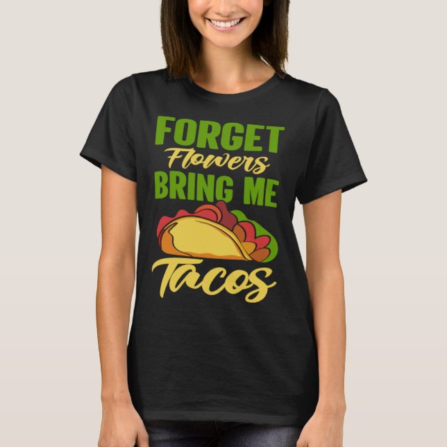 Camiseta Cinco De Mayo Burritos Mexico Tacos and Avocado 9 (Frente)