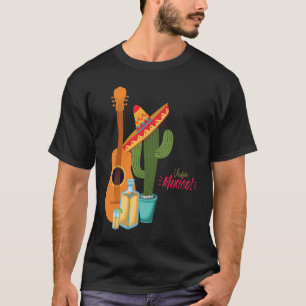 Camiseta Cinco de Mayo Burritos México Tacos e Avocado