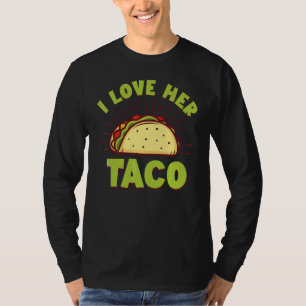 Camiseta Cinco De Mayo Casal Mexicano Eu Amo Seu Taco