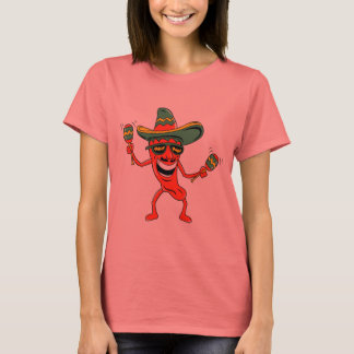 Camiseta Cinco de Mayo Chili Pepper T-shirts e presentes
