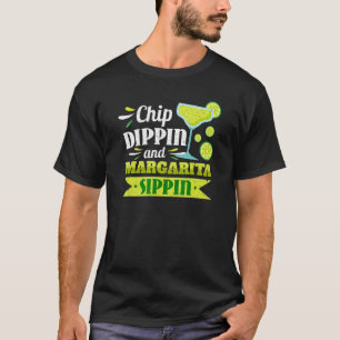 Camiseta Cinco De Mayo Chip Dippin Margarita Sippin Mexican
