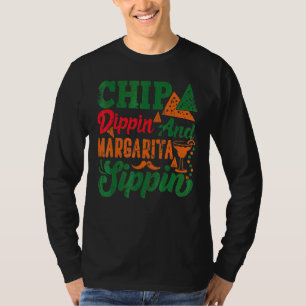Camiseta Cinco De Mayo Chip Mexicano Dippin Margarita Sippi