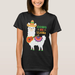 Camiseta Cinco De Mayo Como Se Llama Mostra Engraçado O Que