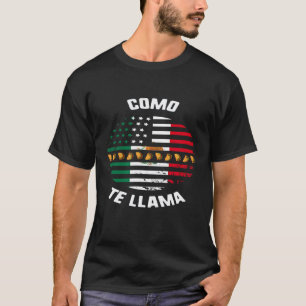 Camiseta Cinco De Mayo Como Você Se Chama Bandeira Do Méxic