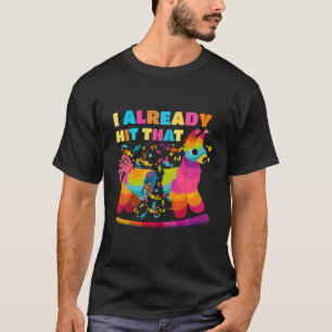 Camiseta Cinco De Mayo Costume Eu Já Atingi Que Pinata