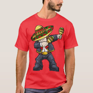 Camiseta Cinco de Mayo Dabbing Mariachi