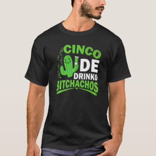 Camiseta Cinco De Mayo Drinko Costume Fiesta Mexicano Para
