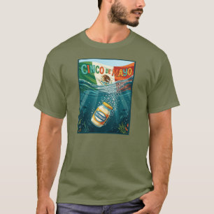 Camiseta Cinco De Mayo Engraçado Trocadilho De Maionese