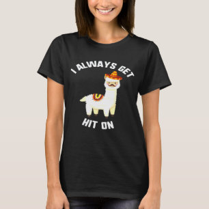 Camiseta Cinco De Mayo Eu Sempre Sou Paquerado Lhama Sombre