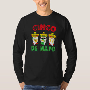 Camiseta Cinco De Mayo Festa Encantada Mexicana Bebedeira