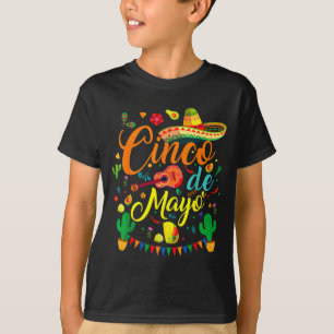 Camiseta Cinco de mayo festa engraçada mexicana de festa 5