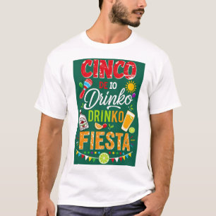 Camiseta Cinco de Mayo fiesta