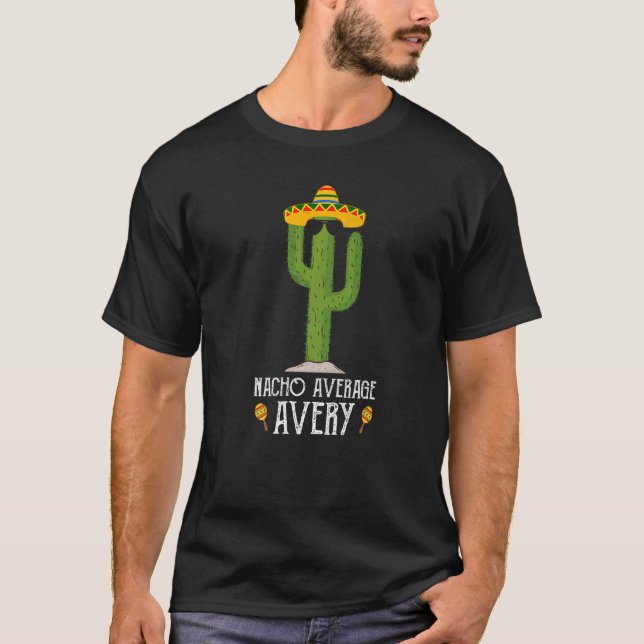 Camiseta Cinco De Mayo Fiesta Meme Dizendo Nacho Média Ave (Frente)