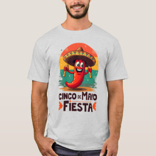Camiseta Cinco de Mayo Fiesta - Partido Mexicano Espicante 