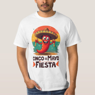 Camiseta Cinco de Mayo Fiesta - Partido Mexicano Espicante 