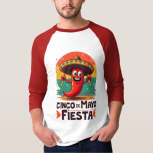 Camiseta Cinco de Mayo Fiesta - Partido Mexicano Espicante 