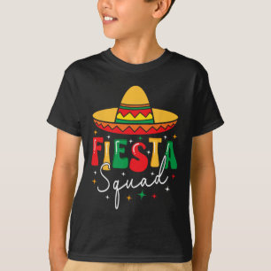 Camiseta Cinco De Mayo Fiesta Squad Encantado Mexicano Fies