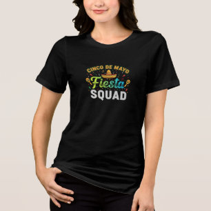 Camiseta Cinco De Mayo Fiesta Squad - Grupo Divert