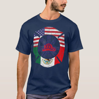 Camiseta Cinco de Mayo Firefighter Fireman mexicano