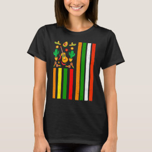 Camiseta Cinco de Mayo Flag Mexicano Sombrero Mexico Vintag