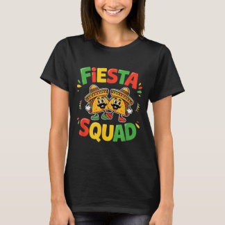 Camiseta Cinco de mayo funny fiesta squad party for men
