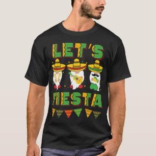 Camiseta Cinco De Mayo Gnomos Mexicanos Lets Fiesta