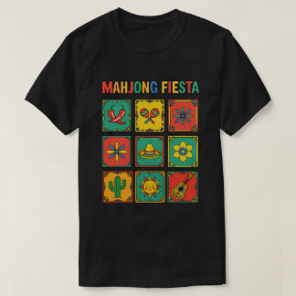 Camiseta Cinco de Mayo Mahjong Fiesta Tiles