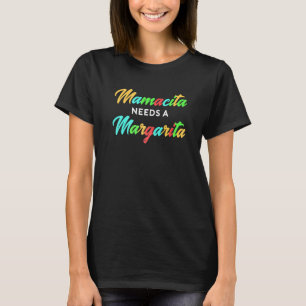 Camiseta Cinco De Mayo Mamacita Precisa De Uma Margarita