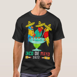Camiseta Cinco de Mayo Meico Partido Bebendo Fiesta