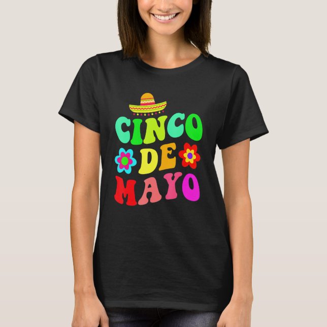 Camiseta Cinco De Mayo Mexican Fiesta 5 De Mayo (Frente)
