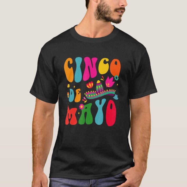 Camiseta Cinco De Mayo Mexican Fiesta 5 De Mayo Men Women_2 (Frente)
