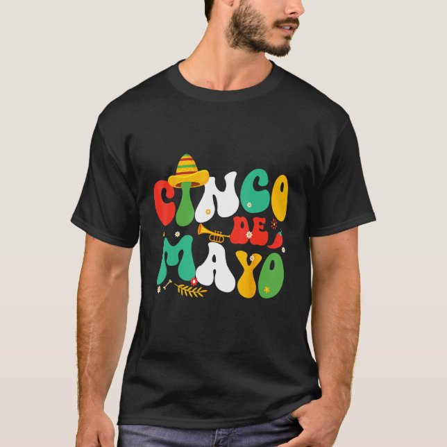 Camiseta Cinco De Mayo Mexican Fiesta celebrate 5 De Mayo M (Frente)