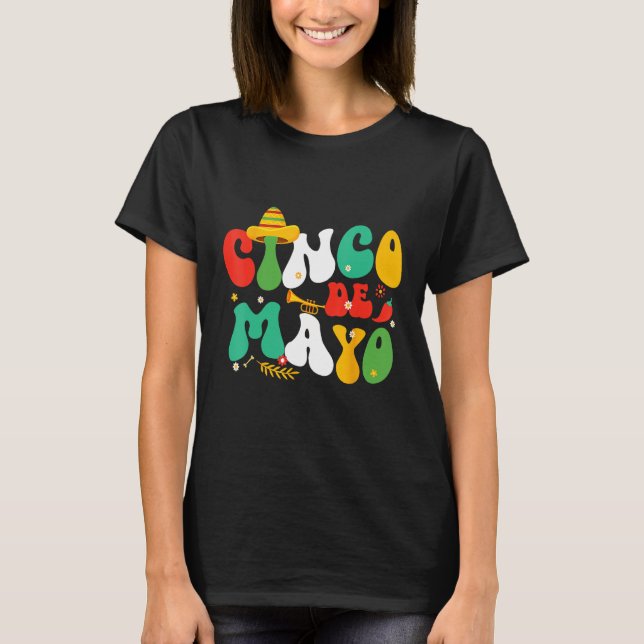 Camiseta Cinco De Mayo Mexican Fiesta celebrate 5 De Mayo M (Frente)