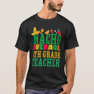 Camiseta Cinco de Mayo Mexicano Fiesta Nacho Média 8º Gra